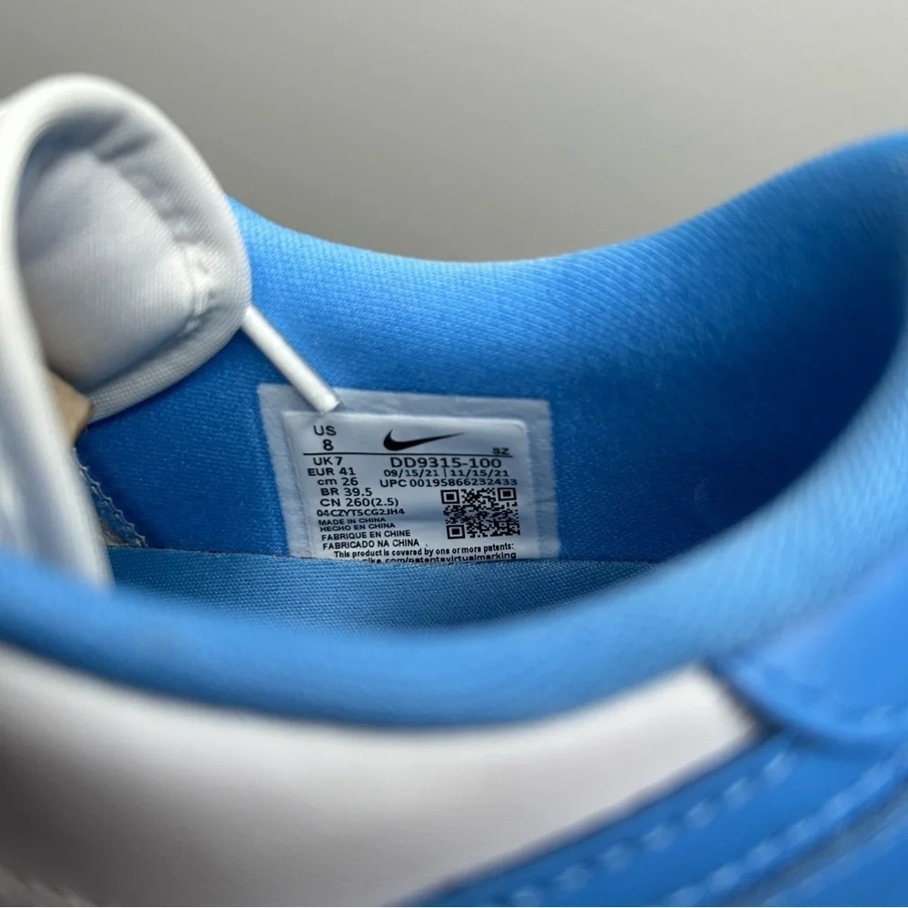 Nike Air Jordan 1 Low Golf UNC (8M/9.5W)